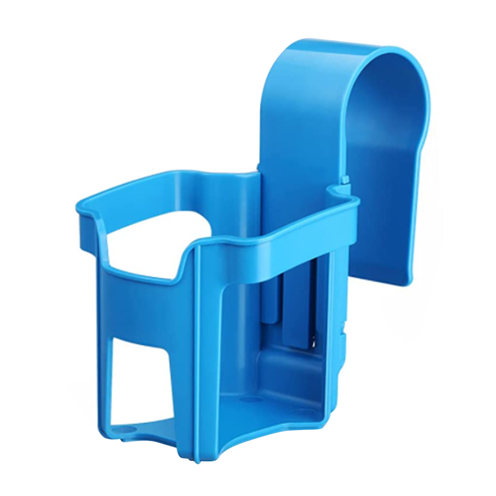 Kopholder til poolside til overjordisk swimmingpool kopholder til pool drikkeholder til pool til 2 cm eller mindre rund bar ved poolen: Rød