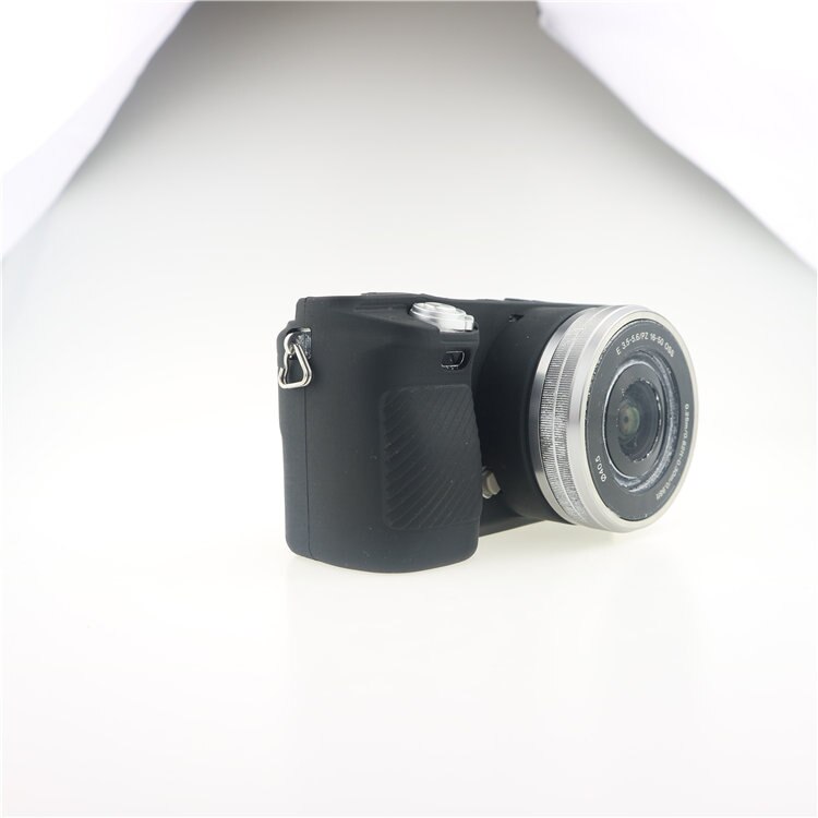 Belle housse de protection pour Sony A6000 ILCE-6000L 16-50mm lentille TPU souple en caoutchouc de Silicone