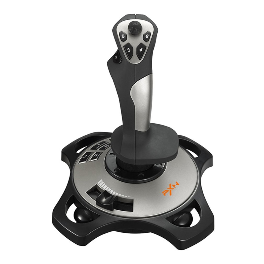 PXN-2113-CONTROLADOR DE VUELO Simulador de Gamepad, Joystick para PC/escritorio, simulación de avión, vibración, accesorios
