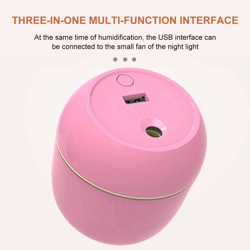 Portable Humidifier Ultrasonic Aroma Essential Oil Diffuser USB Mist Maker Aromatherapy Humidifiers Relieve Fatigue Relax