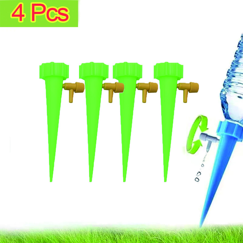 Drip Watering Drip Irrigation System Automatic Plant Water Dripper Self Watering for Flower Plants Adjustable Water Device: Lavande