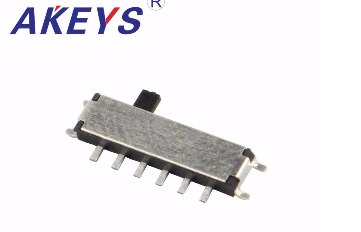 100 Pcs MSKT-14C01 Mini Schuifschakelaar 1P3T 10 Pin Smd Smt Mini Tuimelschakelaars Met Vaste Pin Stap Schuifschakelaar: Default Title