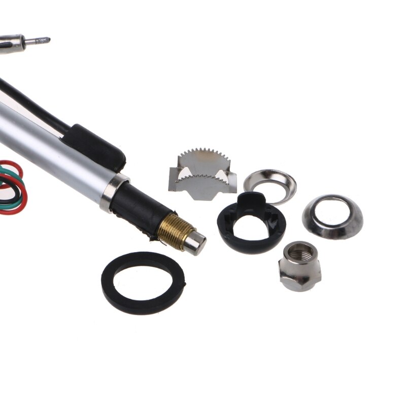 12v universal bil auto am fm radio elektrisk strøm automatisk antenne antenne sæt  e7ca