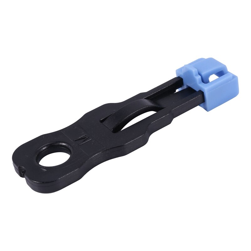 100 stück blaue  rj45- port-ethernet-lan-hubs mit staubschutzkappe, steckerabdeckung, schutzvorrichtung, proprietärem schloss und schlüssel