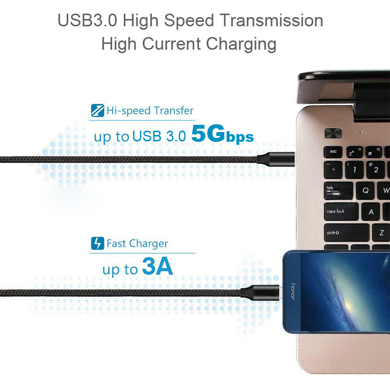 Kabel USB-C do USB-C 60W PD 5Gbps 1m - Szybkie Ładowanie i Dane dla MacBook, iPad Pro