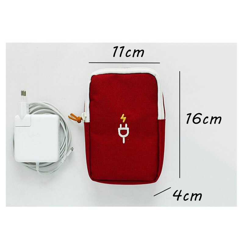 Travel Accessories Storage Bag Multifunction Digital Pouch Case/ Makeup Smartphone Charger Headset Data Cable Finishing Package