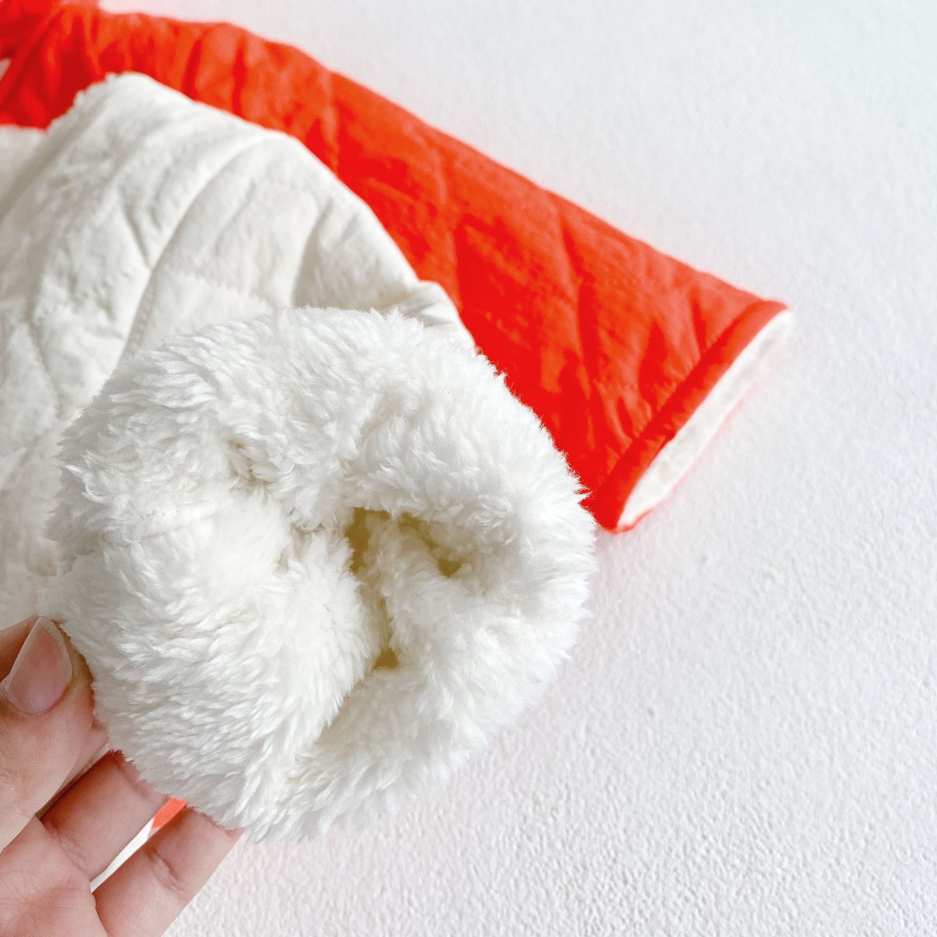 Winter Baby Meisjes En Jongens Effen Kleur Dikker Jas Krijgen Hoed Gratis