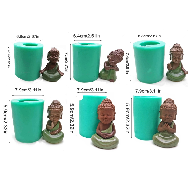 Kleine Standbeeld Siliconen Mal Diy Chocolade Ijs Blok Dessert Cake Bakvorm Multifunctionele Keuken Bakken Tools 87HA