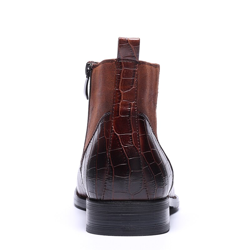 Winter Warm Bont Gevoerde Snowboots Voor Mannen Outdoor Casual Anti Slip Booties Dikke Fleece Gevoerde Lichtgewicht Wandelschoenen Hoge Top Schoenen Voor Mannen kopen vanaf een prijs van 35