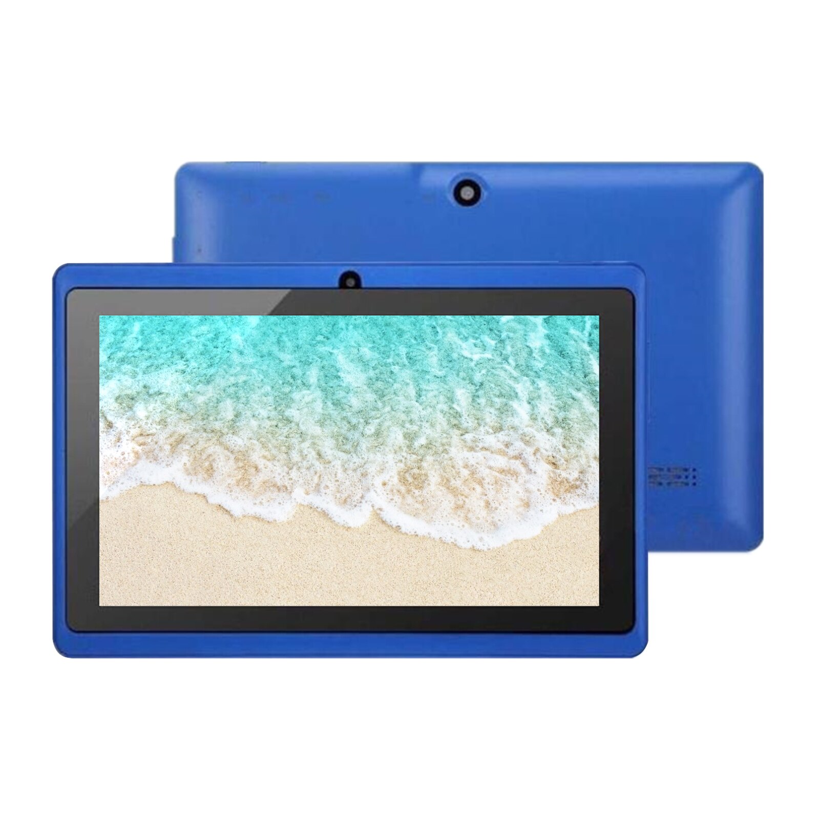 7 Inch Q8 Tablet Android Quad-core Processor 8G WiFi Version Dual Camera Entertainment Machine for Children Students Adults: Blue