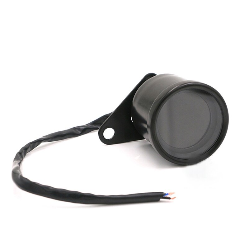 Universal Motorcycle Digital Motorcycle Speedometer Retro LCD Odometer Cafe Racer Tachometer indicator Scooter ATV Meter: B