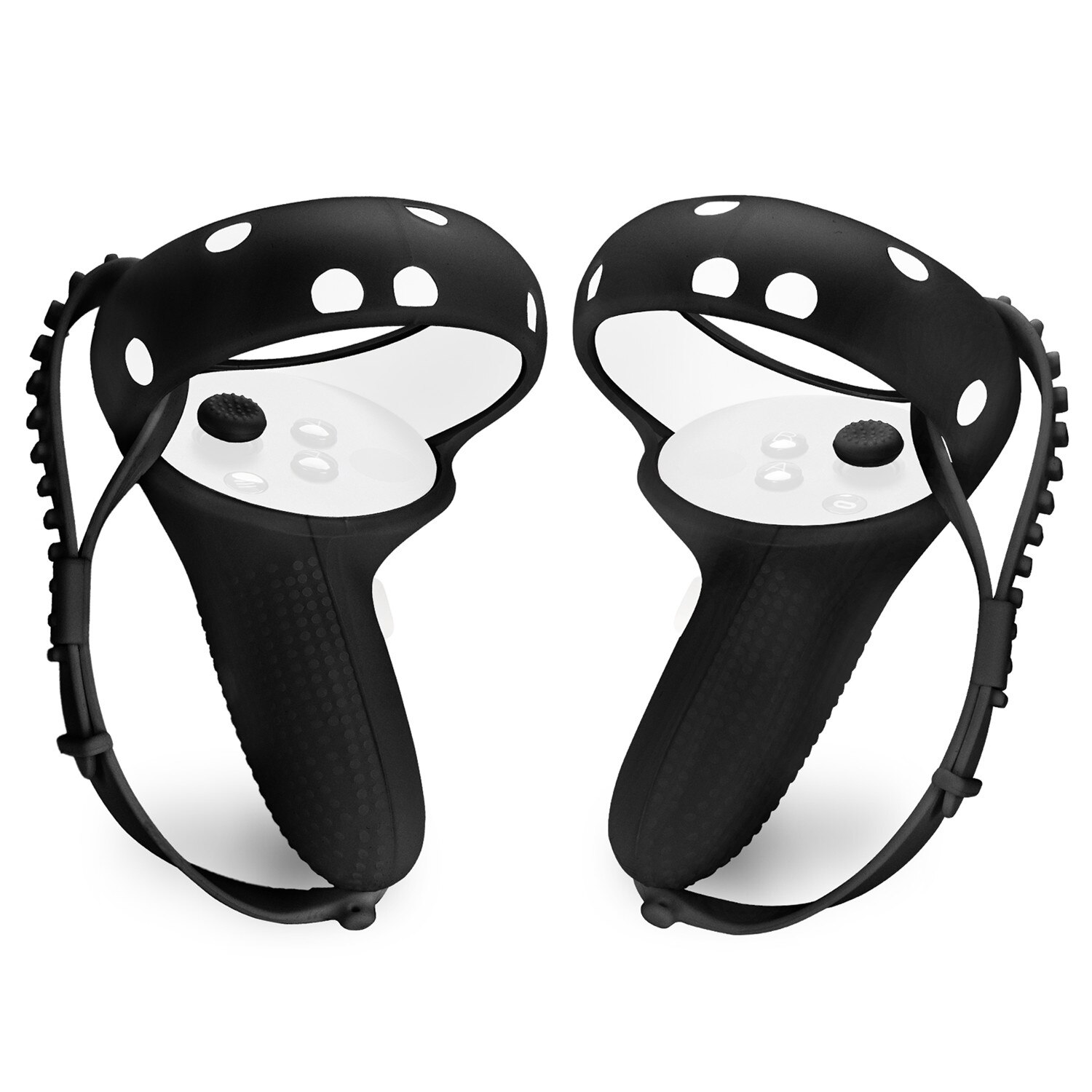 Volledige Grip Cover Compatibel Voor Oculus Quest 2: Black