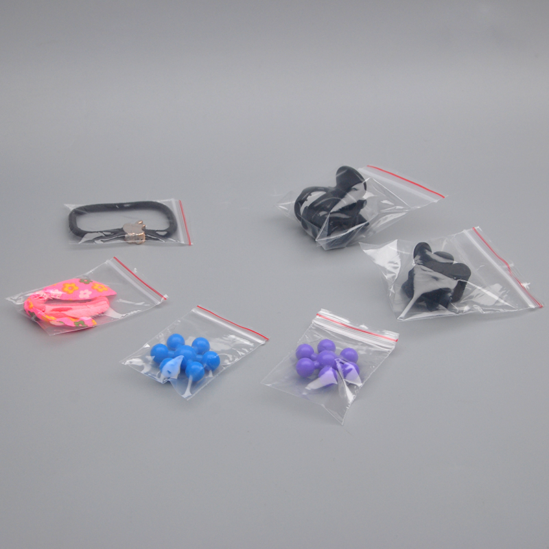 Bolsa con cierre hermético transparente, para grandes almacenes bolsa sellada, piezas pequeñas de joyería, bolsa pequeña para accesorios