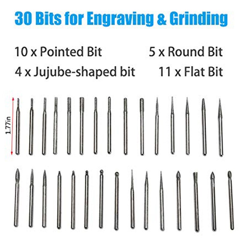 Mini Diy Graveren Tool Kit Miniatuur Graveren Pen Mini Diy Vibro Graveren Tool Kit Voor Metaal Keramische Plastic Hout jewel