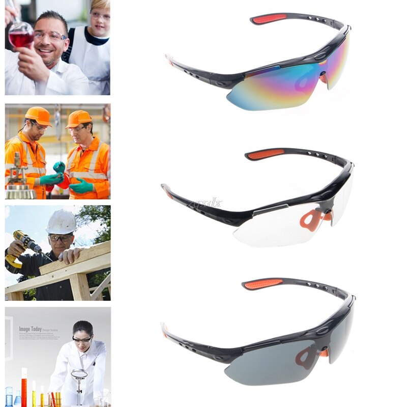 Protection Safety Work Lab Goggles Eyewear Glasses Eye Protection Protective Spectacles