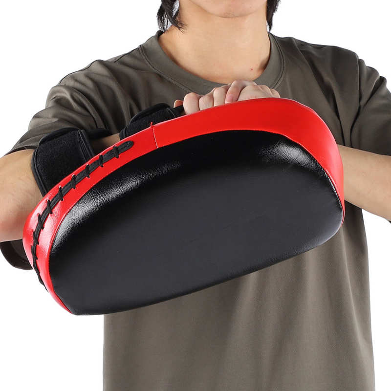 Karate Kick Pad Focusing Pad PU Arc Kick Pad Training Foot Target /Hand Target For Boxing Taekwondo Sanda Punching Punch