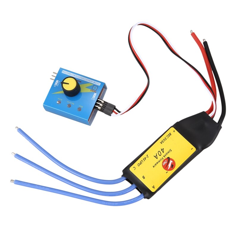 Controlador ESC de 12V 40a máx. 480W para turbina eléctrica de coche, cargador Turbo, ventilador de admisión de aire Tan Boost