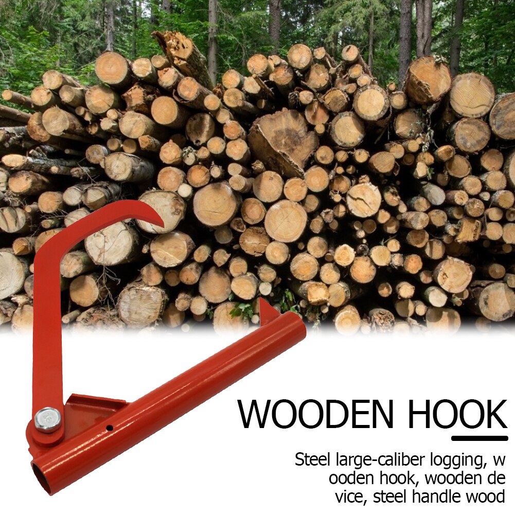 Carbon Steel Roller Felling Lever Garden Backyard Lifter Log Peavy Heavy Duty Durable Rustproof Home Transport Patio Cant Hook