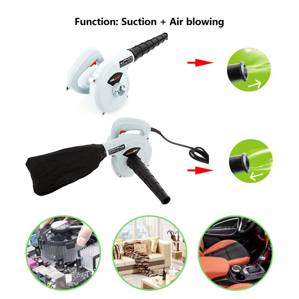 JOUST MAX Computer Hair Dryer Suction Fan Host Dust Collector Blower Clean Dust 600W Power Tool