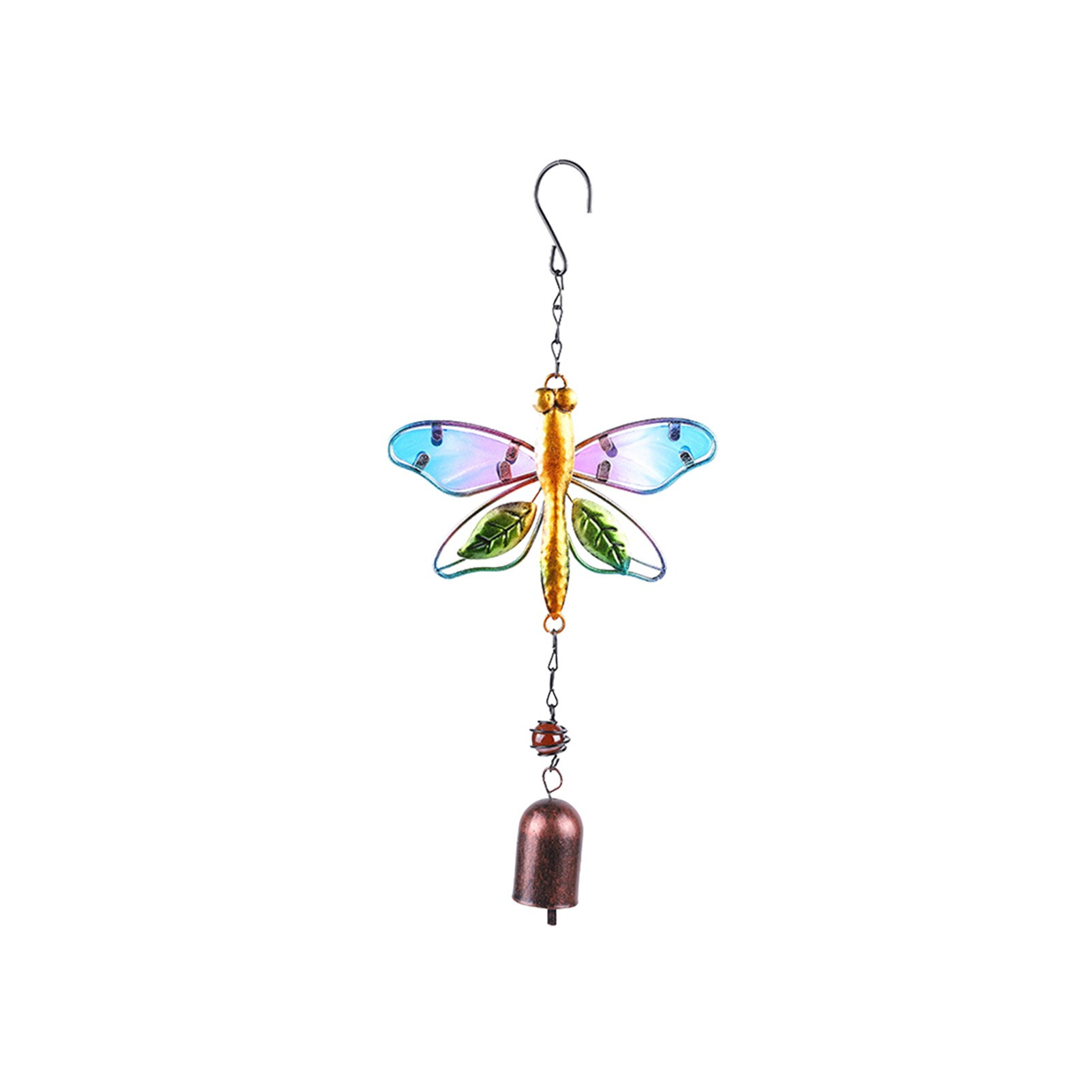 Art Craft Tuin Patio Deuropening Home Decor Opknoping Woonkamer Mobiele Hummingbird Dragonfly Romantische Balkon Wind Chime