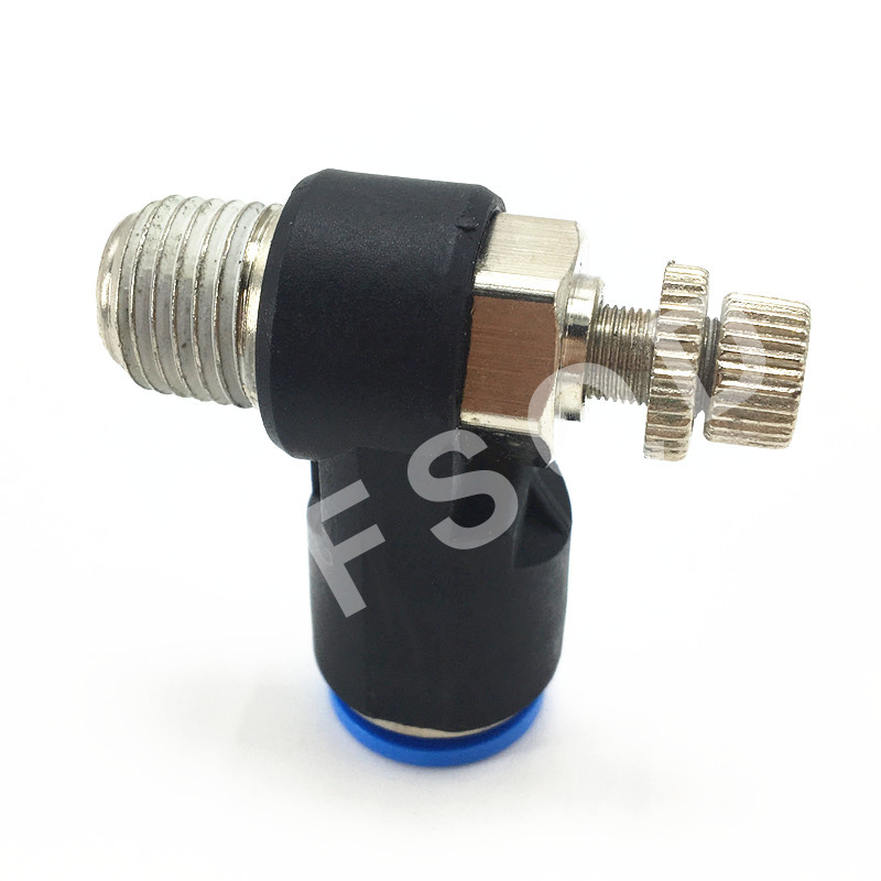 GRLA-1/8-QS-6-D GRLA-1/8-QS-8-D GRLA-1/8-QS-10-D GRLA-1/4-10-RS-D GRLA-3/8-8-RS-D FESTO One-way flow control valves connector