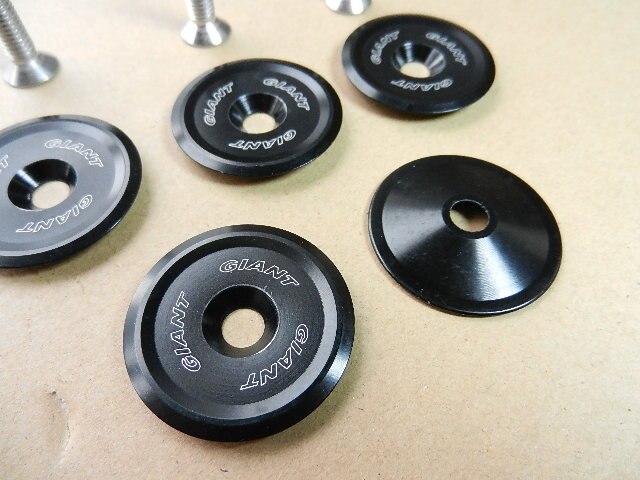 Giant TCR SL Road bike Headset Stem top cap cover with bolt 1 set