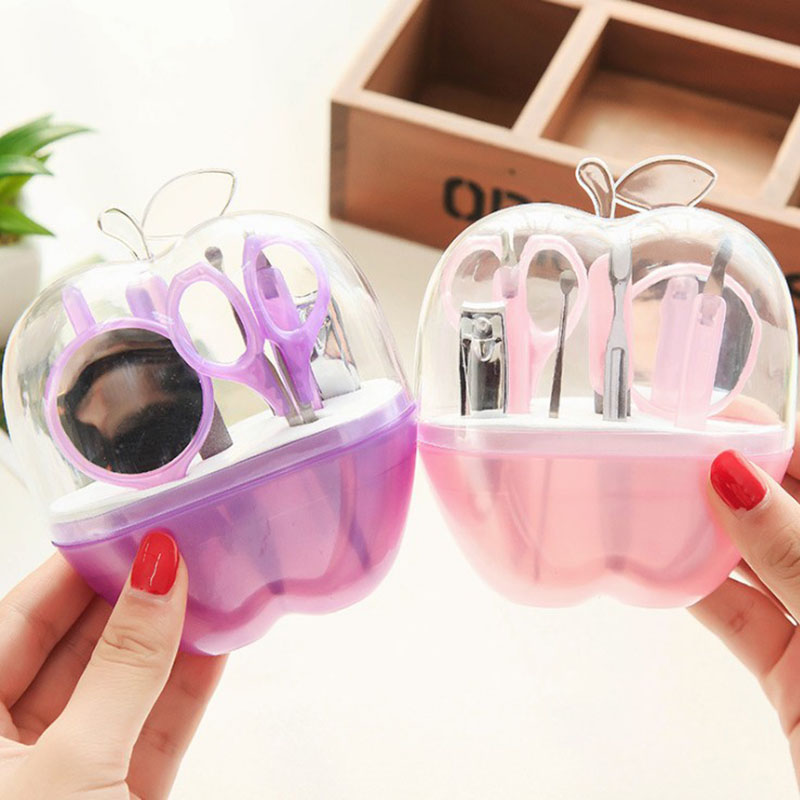 Apple Manicure set Wedding Favors And Wedding Giveaway For Guests Wedding Souvenirs Party Supplies 1 set