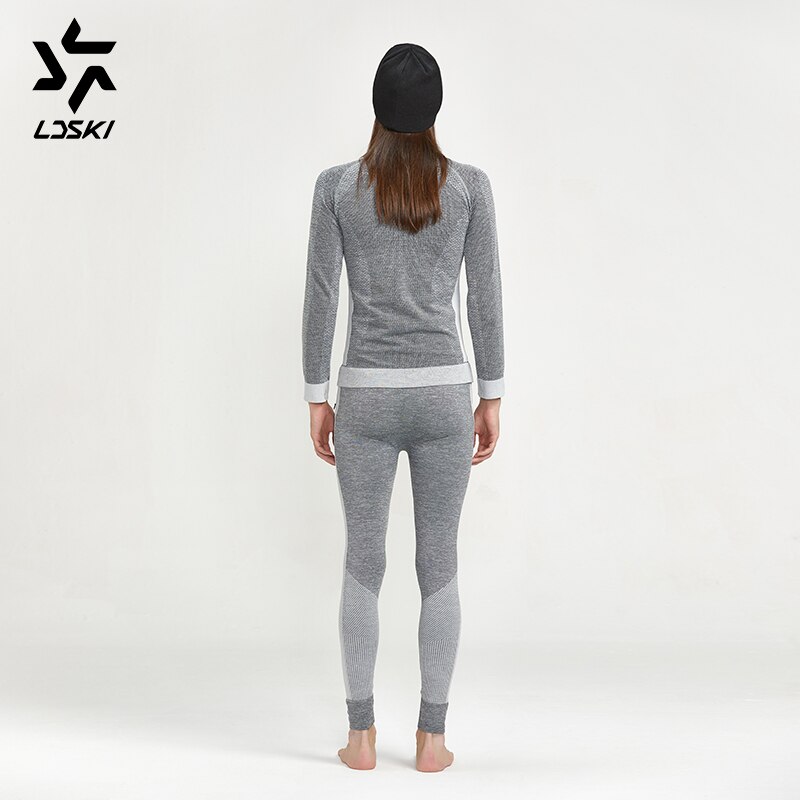 LDSKI compressie athletic-fit activewear ski ondergoed vochtafvoerende stof huid-contact vriendelijke