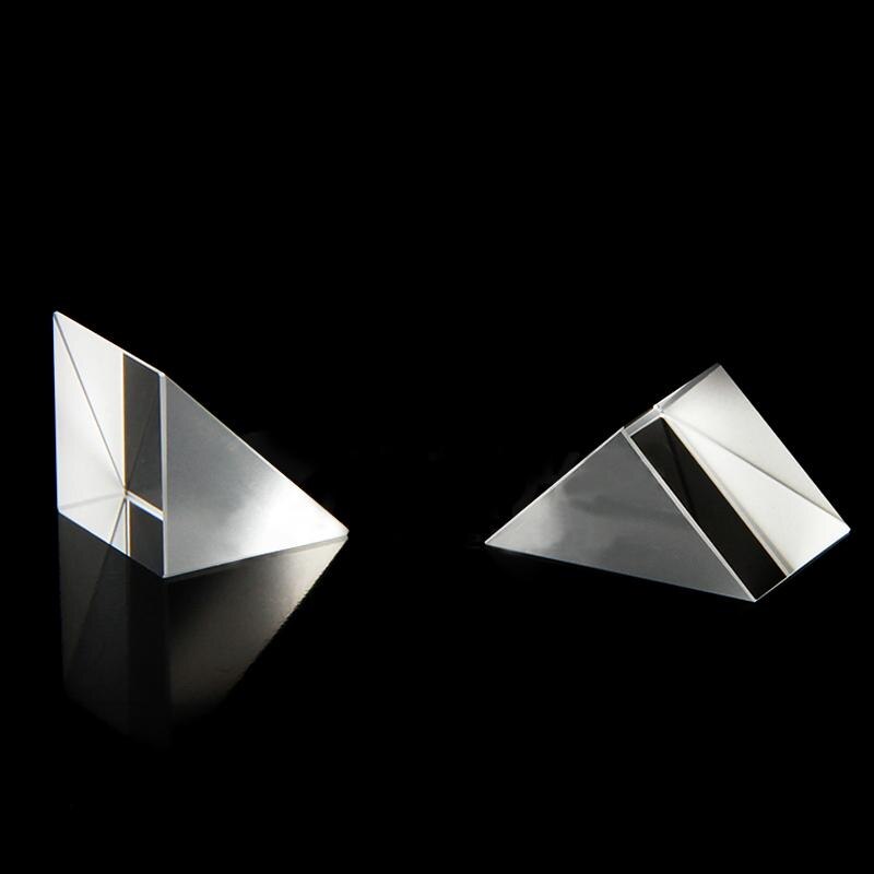 10x10x10mm Optical Glass Triangular Right Angle K9 Prisms Lens Optics
