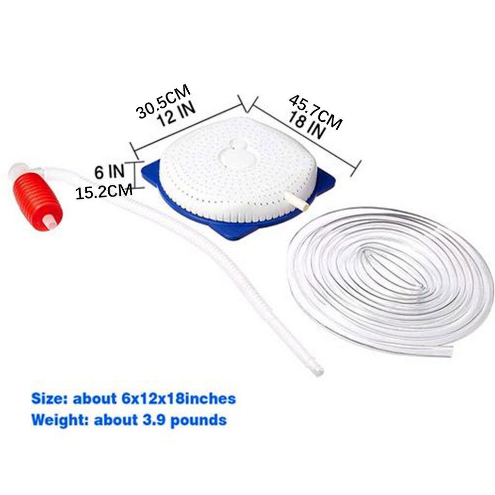 Automatic Pool Cover Pump Syphon Fast Drain Winter Cover Drainer Swimming Pool Accessories