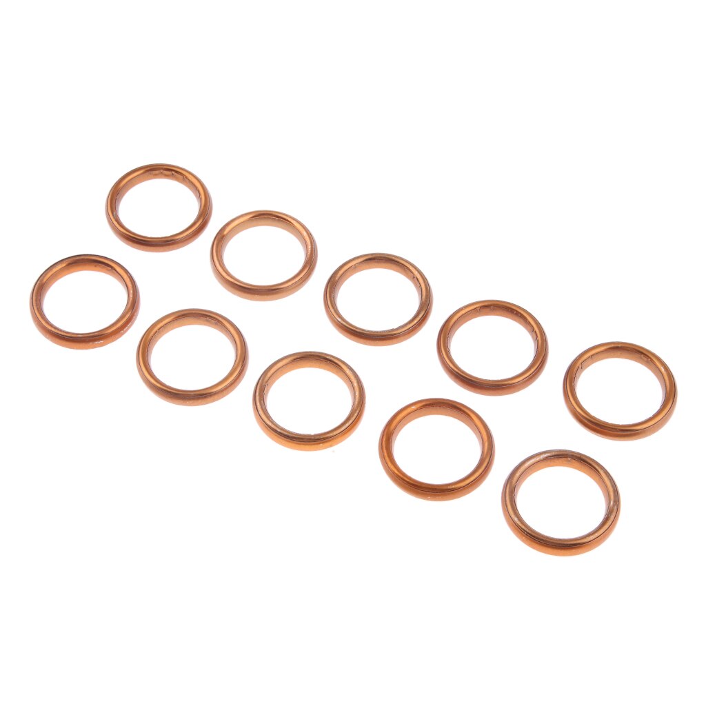 Motorbike Exhaust Pipe Muffler Gaskets Rings For JH70 Scooters