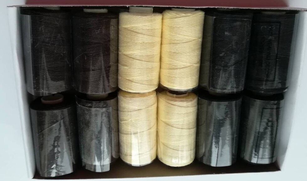 Atacado-12 pcs durable Fio De Algodão para a Tecelagem/Tecelagem fio fio de tecelagem do cabelo Ferramentas de Extensão Do Cabelo