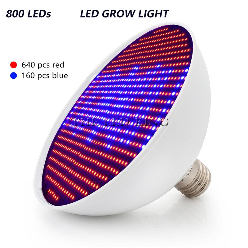 600w fullt spekter  e27 220v led plante vokse lyspære fitolampy phyto lampe for innendørs hageplanter blomst hydroponics vokse