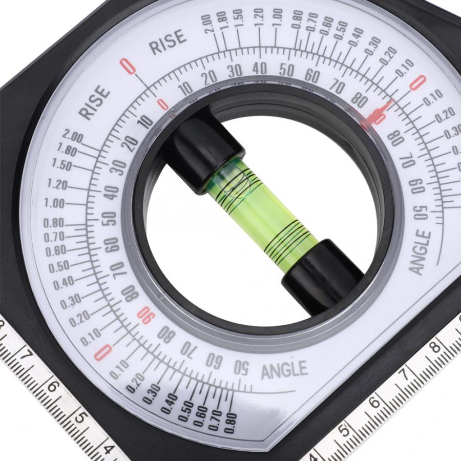 Slope Gauge Multi-Function Slope Gauge Constructing Engineering 130 Degree Angle Finder with Carabiner