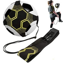 Soccer Trainer Football Kick Throw Solo Practice Training Aid Control Skills Adjustable Equipment Ball Bags