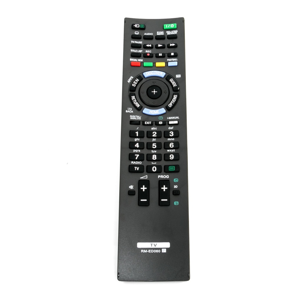 RM-ED060 TV Afstandsbediening voor Sony TV KD49X8505B KD55X8505B KD65X8505B KD70X8505B KDL50W805B KD49X8505B KD55X8505B