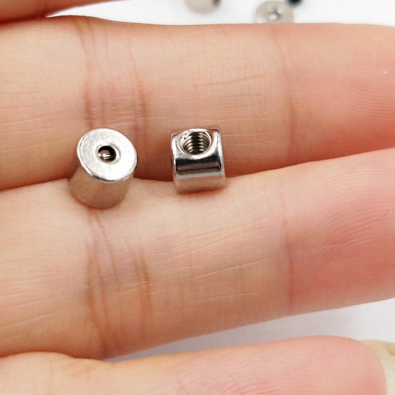 SONGLONG 10/50/100 sztuk/zestaw 5cm Pin Keepers Blokowanie Pinkeepers Powrót