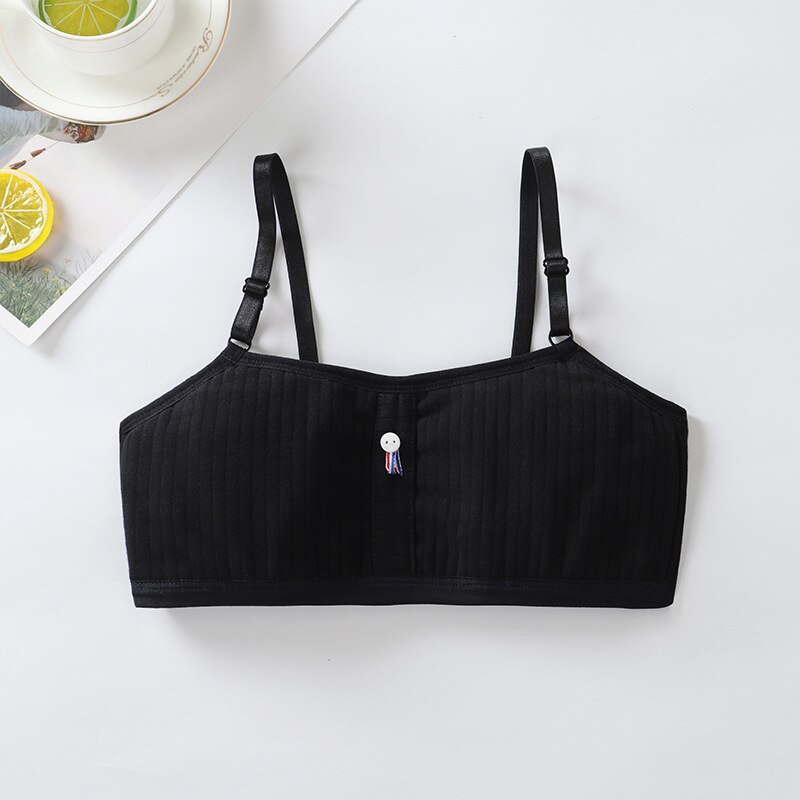 Girls Training Bra Kids Cotton Underwear for Girls Soft Adolescente Girl's Brassiere Breathable Brassiere Fille Fits 7-18T: 04