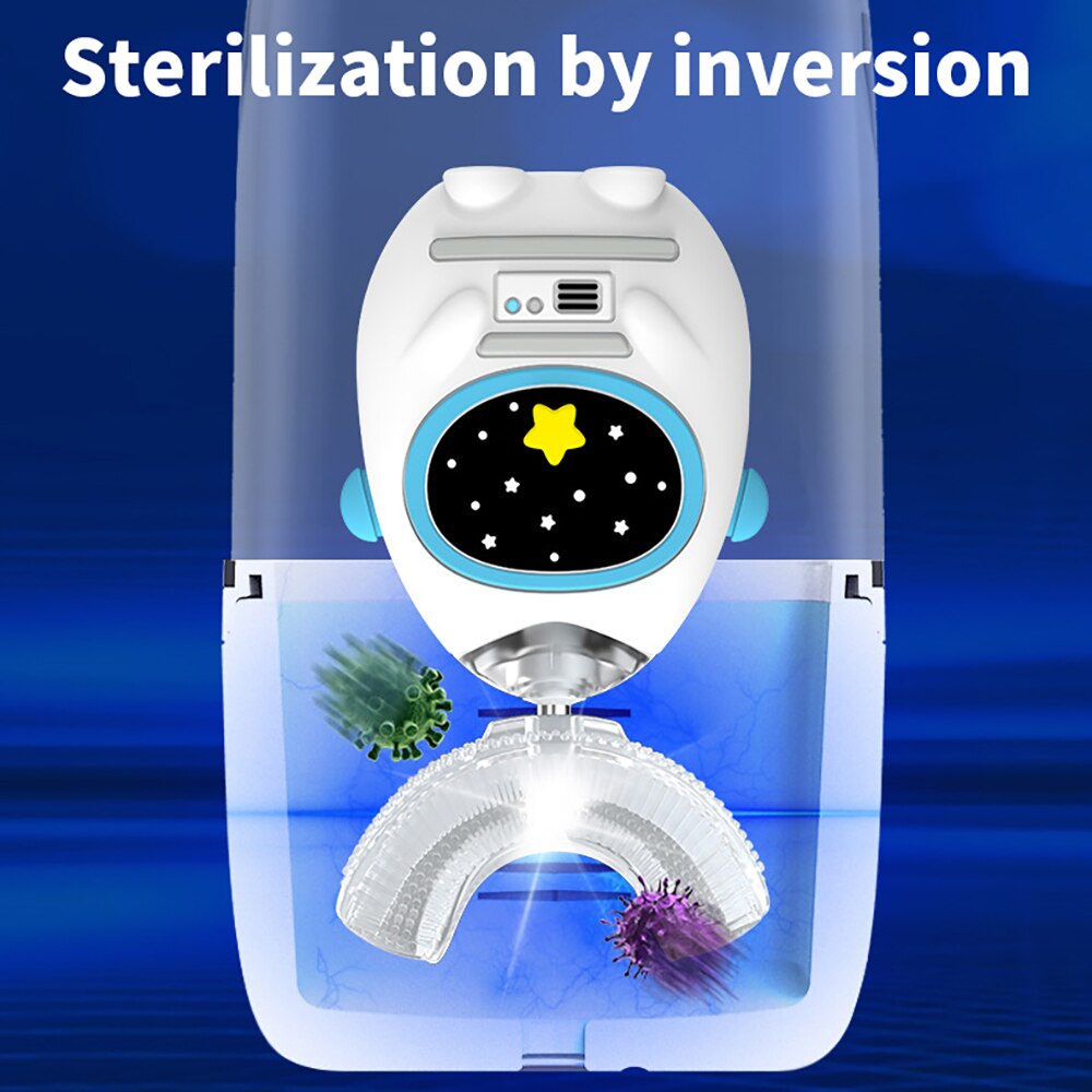Automatic Uv Toothbrush Disinfection Holder U-shaped Electric Toothbrush Disinfection Box Usb Tooth Brush Cleaning Box