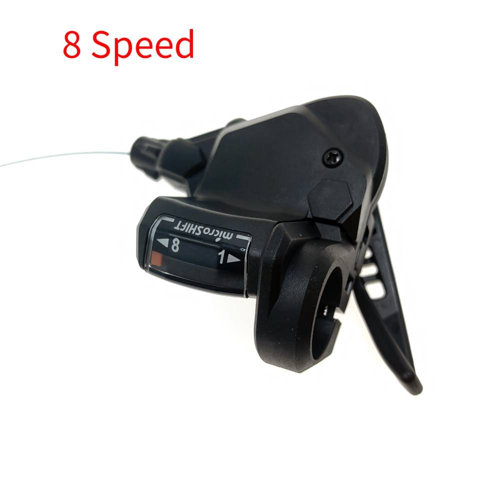 MicroSHIFT Bicycle Derailleur Front Rear Shift Lever TS39 3*7/8/9 Speed MTB Mountain Bike Shifter Bicycle Shifting Bicycle Parts: Brown