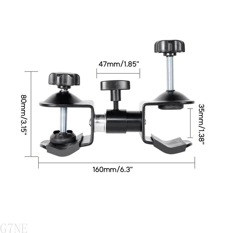 G7ne Outdoor Photography Paraplu Fixing Clip Pas vaste klemcamera -statief camera aan