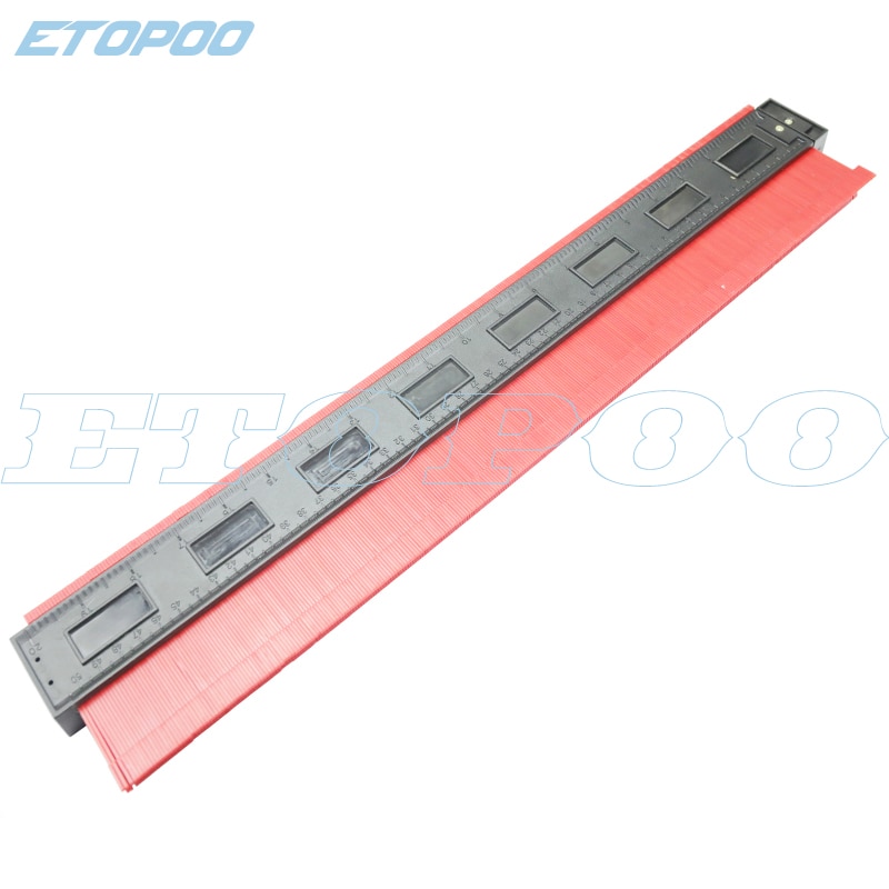 20 cali 10 cali 6 cali 5 cali szablon krzywizna linijka krawiecka kontur miernik laminat dywan płytka drewniana miarka radian linijka