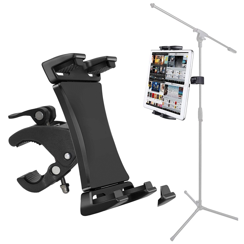 Beugel Gym Loopband Fiets Stuur Clip Stand Sport Verstelbare Tablet Houder Universele 4-13 Inch Voor Ipad 9.7 10.5