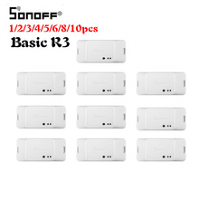 Sonoff Basic R3 Smart Home Wifi Switch Wifi Delay Switch Smart Home Light Controller Via APP Works with Alexa Google Home