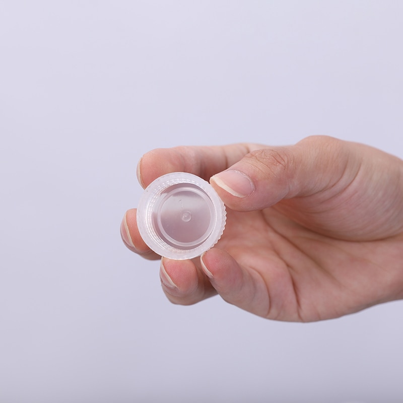 Empty HDPE bottle narrow mouth solid plastic container for liquid,lotion,cosmetic packaging bottle food grade