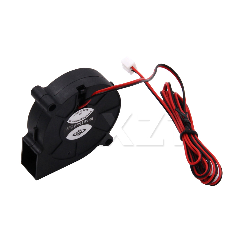 1 Stück 2 Drähte bürstenloser DC-Kühlgebläse 5015S 12 V 0,14 A 50 x 15 mm, hochwertig, extrem leise