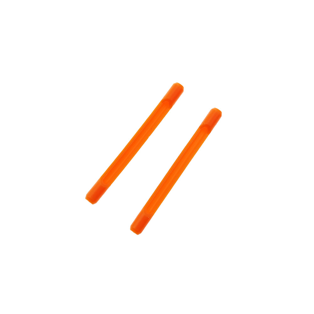 Silikon Quaddel Silikon gläser beine rutschfeste abdeckung Brillen Anti Unterhose silikon ohr haken tempel spitze Halfter brillen zubehör: Orange