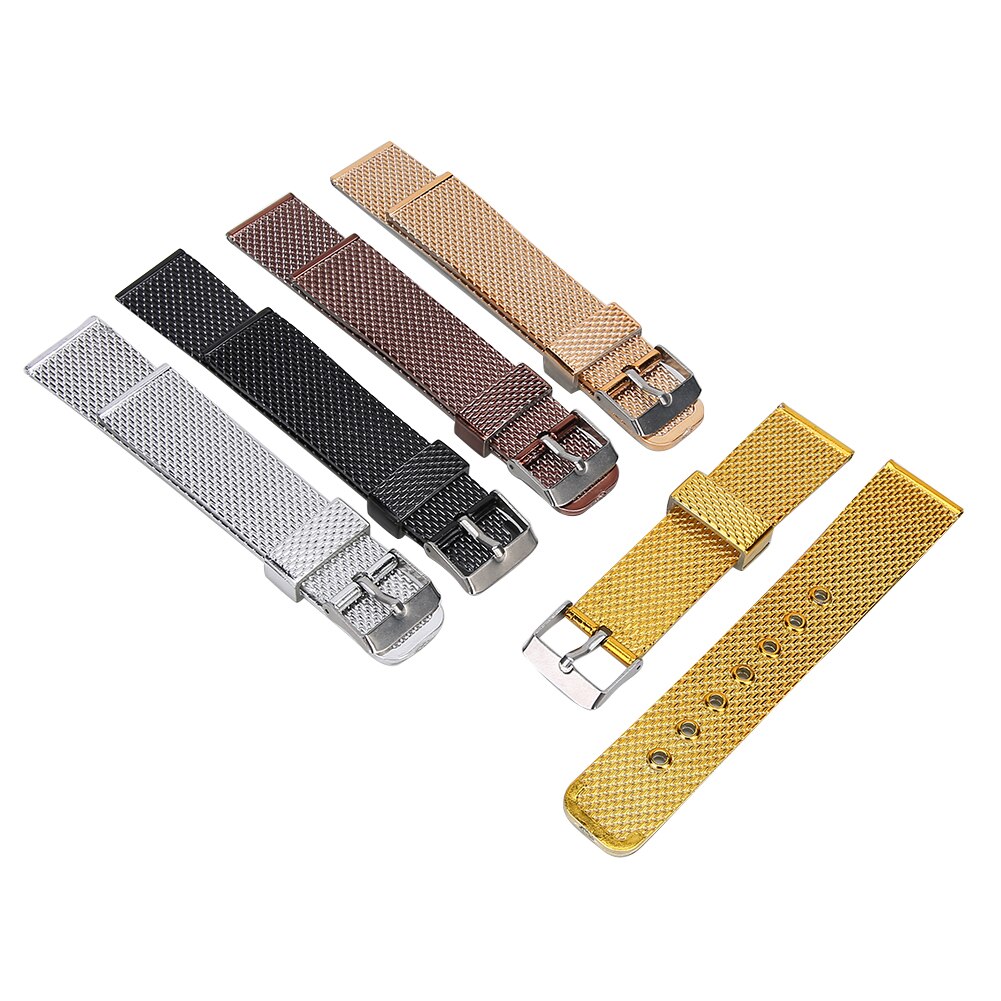 5pcs Unisex Stainless Steel Watchband Strap Replacement Watch Watch Accessory