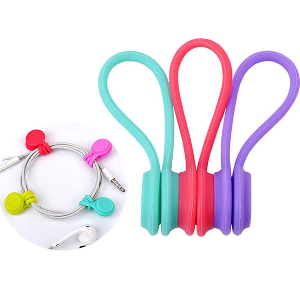 Auto Cable Wire Organizer Winder Smart Wrap For Headphone In Ear Earphones Support