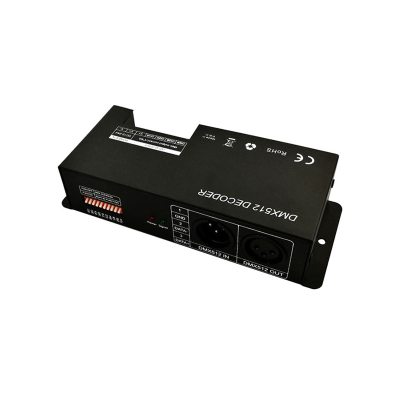 4CH * 8A Rgbw DMX512 Decoder Led Strip Licht Controller Dmx Pwm Tape Lights Constante Dimmer DC5V 12V 24V Rgb Driver